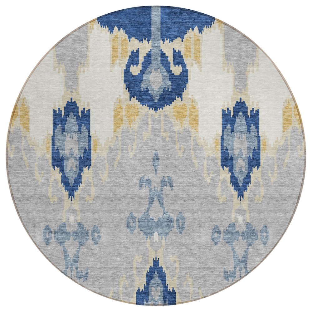 Chantille ACN748 Blue 8' x 8' Rug. Picture 1