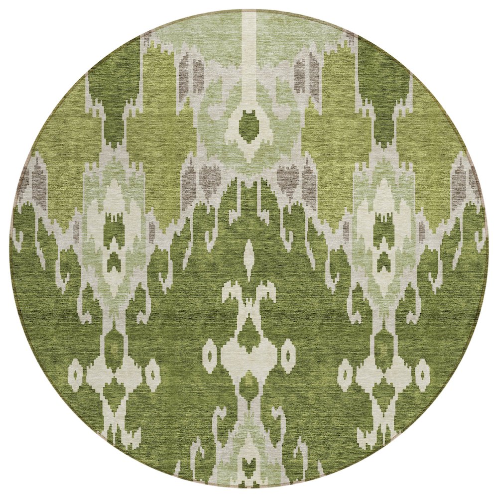 Chantille ACN748 Green 8' x 8' Rug. Picture 1