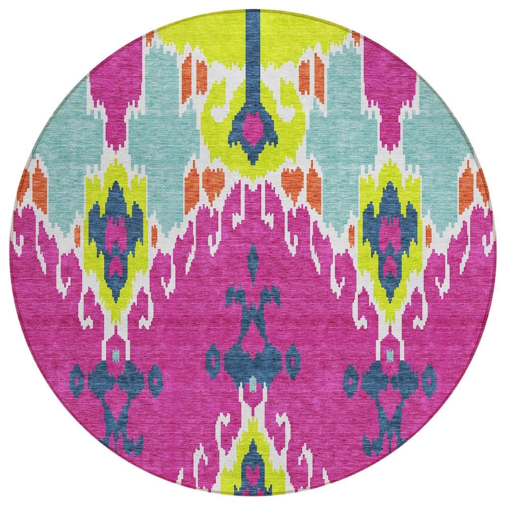 Chantille ACN748 Pink 8' x 8' Rug. Picture 1