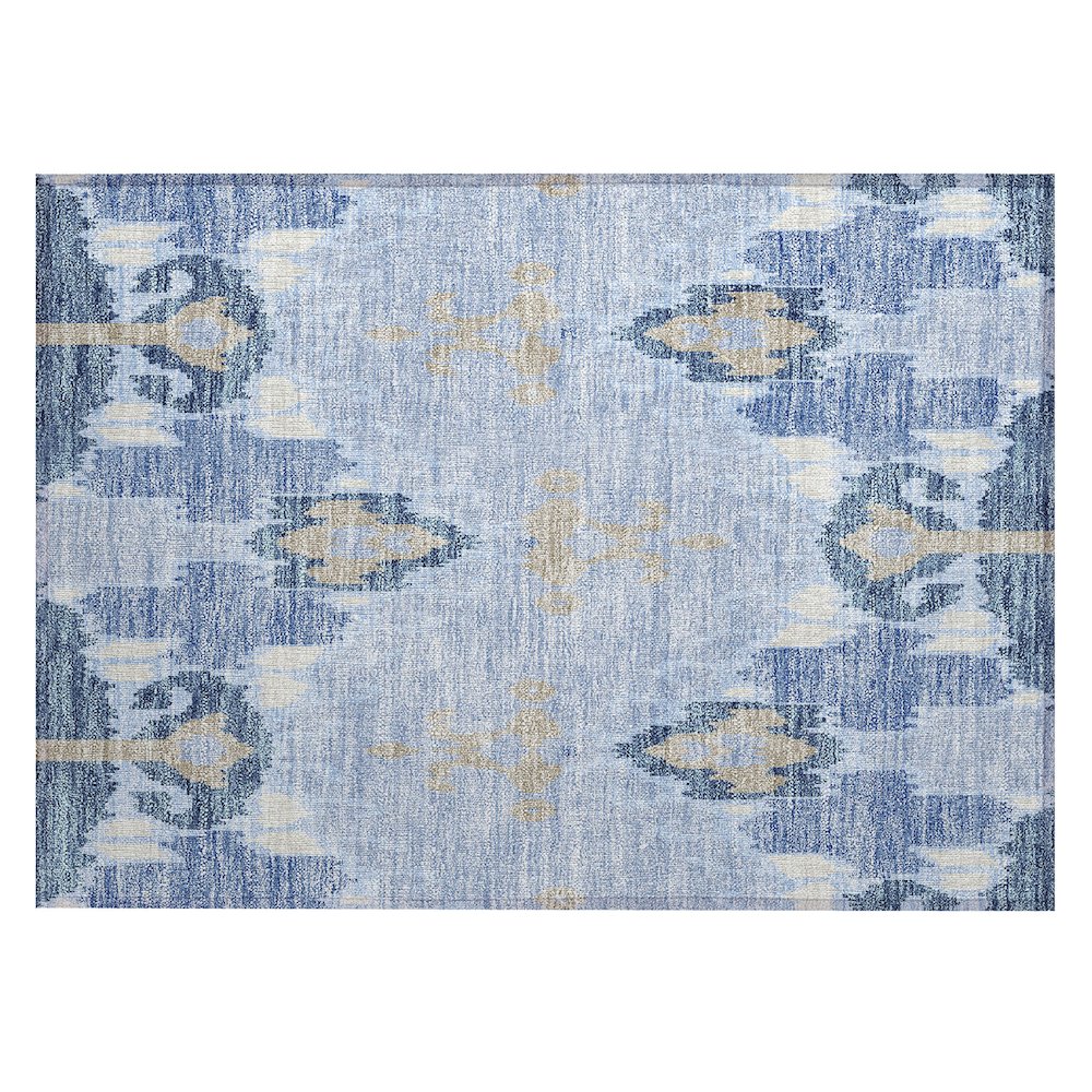 Chantille ACN748 Blue 1'8" x 2'6" Rug. Picture 1