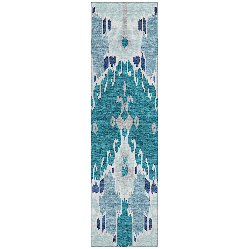 Chantille ACN748 Teal 2'3" x 7'6" Rug. Picture 1