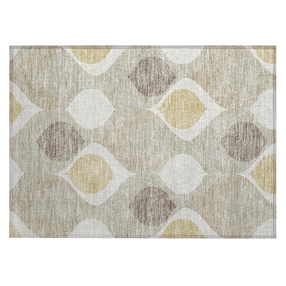 Chantille ACN749 Brown 1'8" x 2'6" Rug. Picture 1