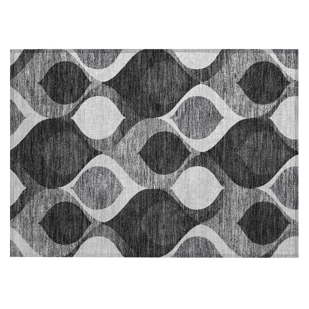 Chantille ACN749 Black 1'8" x 2'6" Rug. Picture 1