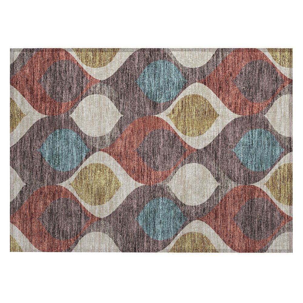 Chantille ACN749 Brown 1'8" x 2'6" Rug. Picture 1