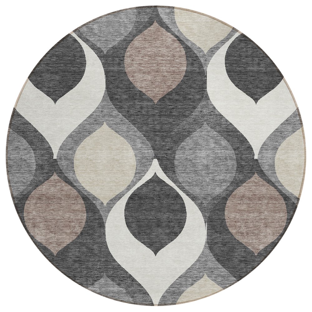 Chantille ACN749 Gray 8' x 8' Rug. Picture 1