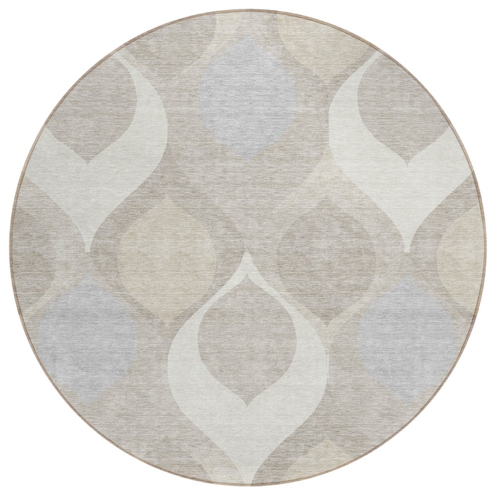 Chantille ACN749 Ivory 8' x 8' Rug. Picture 1