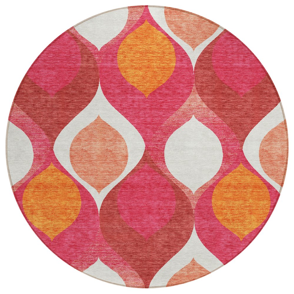 Chantille ACN749 Pink 8' x 8' Rug. Picture 1