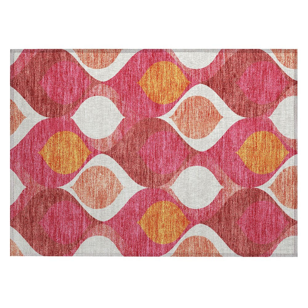Chantille ACN749 Pink 1'8" x 2'6" Rug. Picture 1