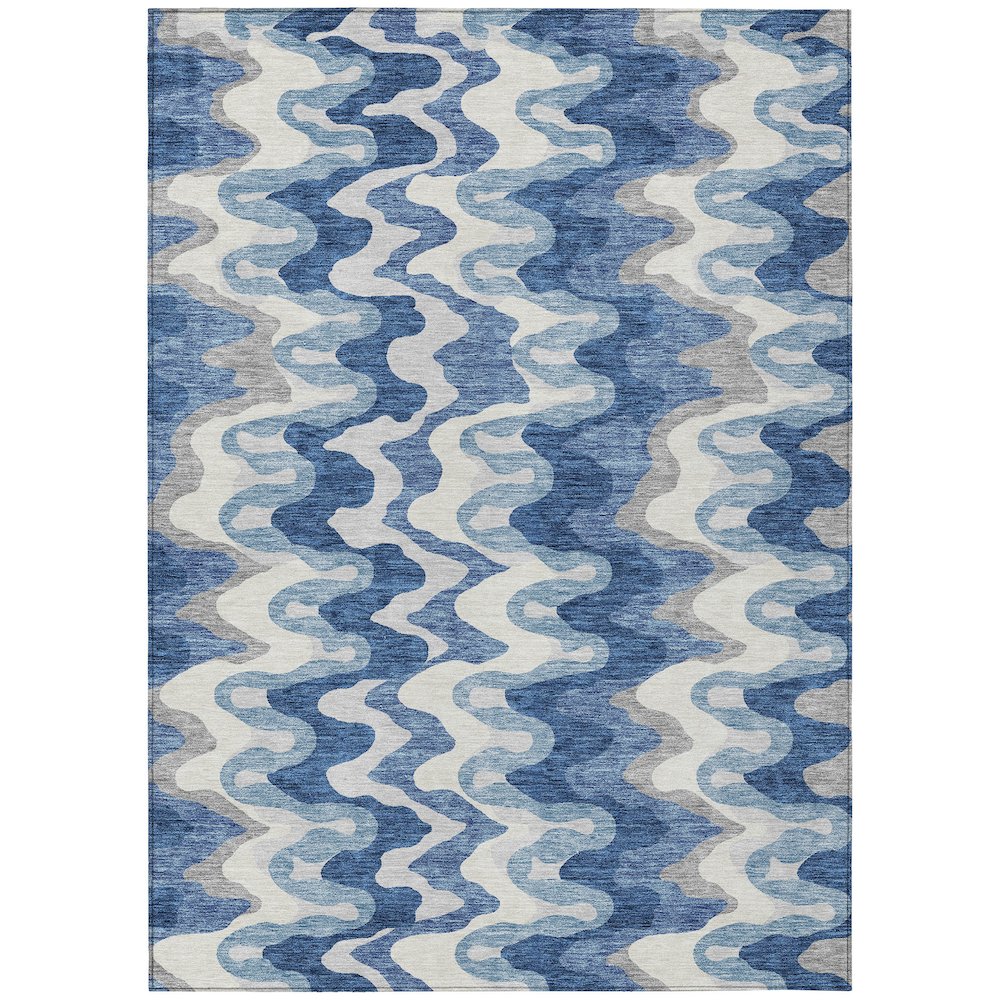 Chantille ACN750 Blue 2'6" x 3'10" Rug. Picture 1