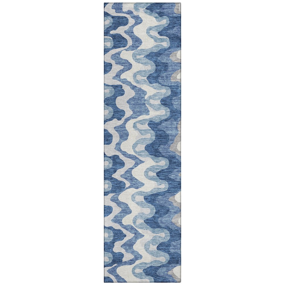 Chantille ACN750 Blue 2'3" x 7'6" Rug. Picture 1