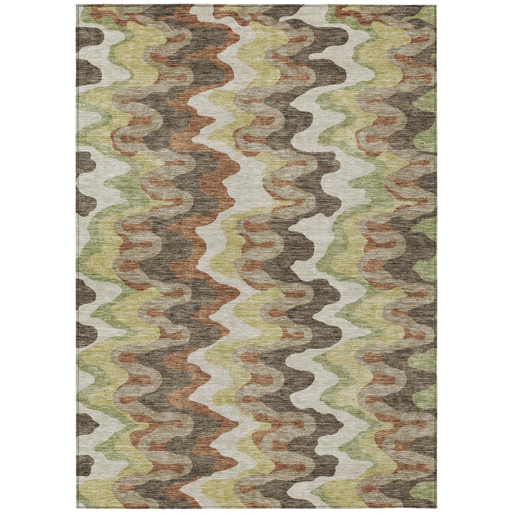 Chantille ACN750 Brown 2'6" x 3'10" Rug. Picture 1