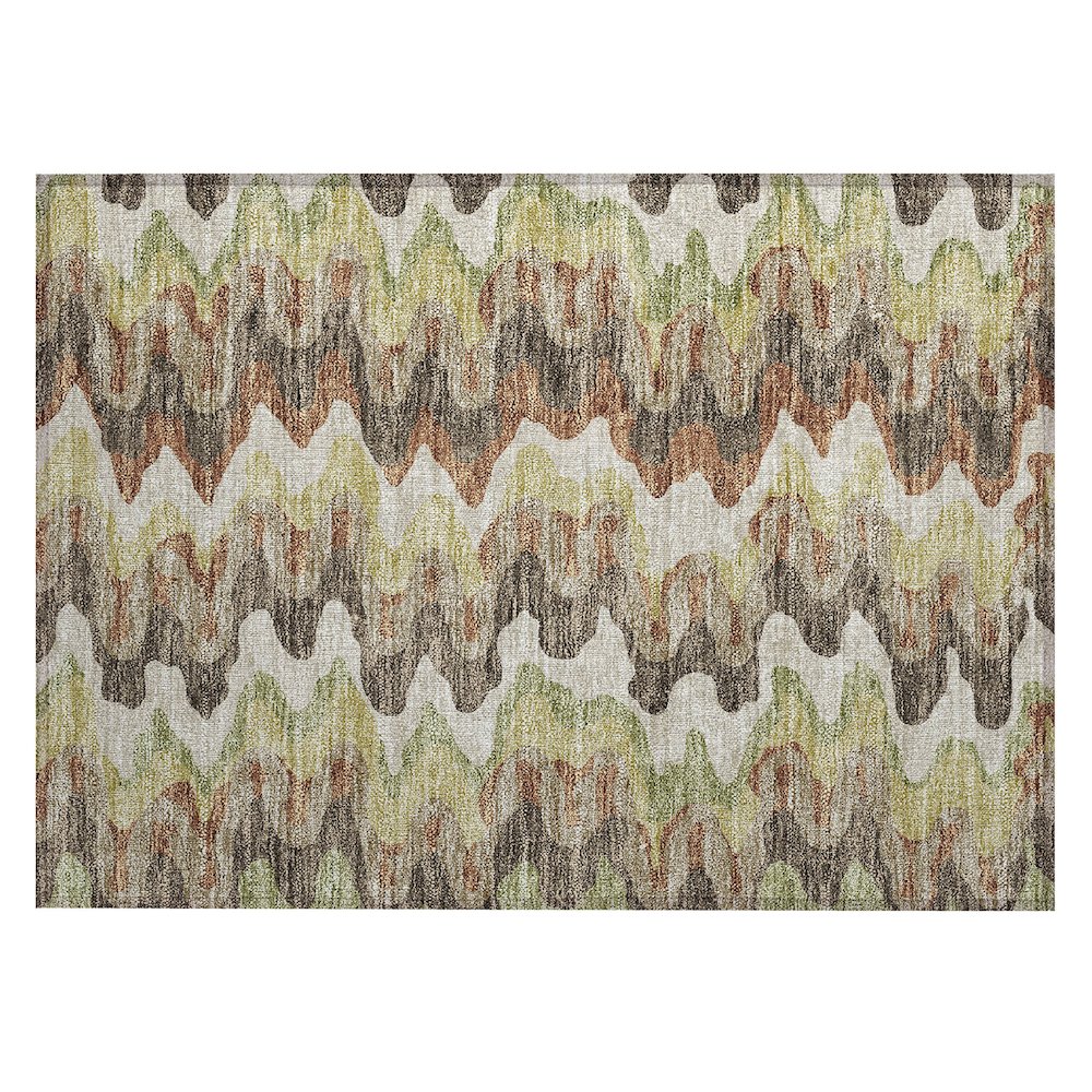 Chantille ACN750 Brown 1'8" x 2'6" Rug. Picture 1