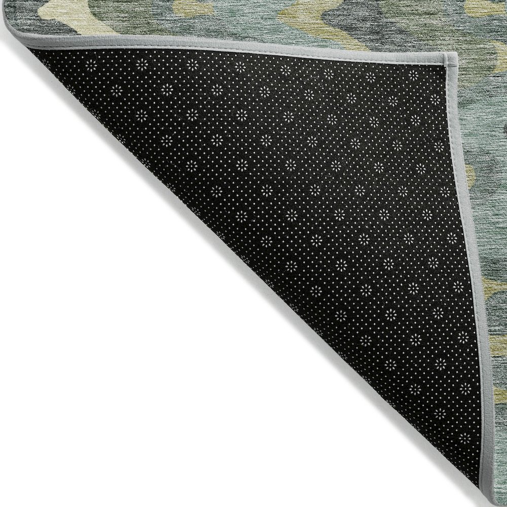 Chantille ACN750 Green 1'8" x 2'6" Rug. Picture 2