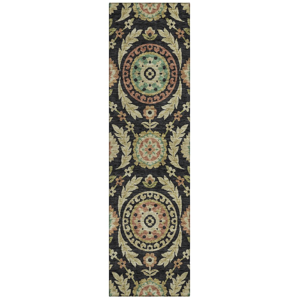 Chantille ACN751 Black 2'3" x 7'6" Rug. Picture 1
