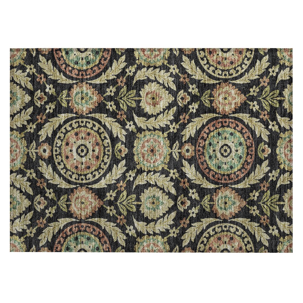Chantille ACN751 Black 1'8" x 2'6" Rug. Picture 1