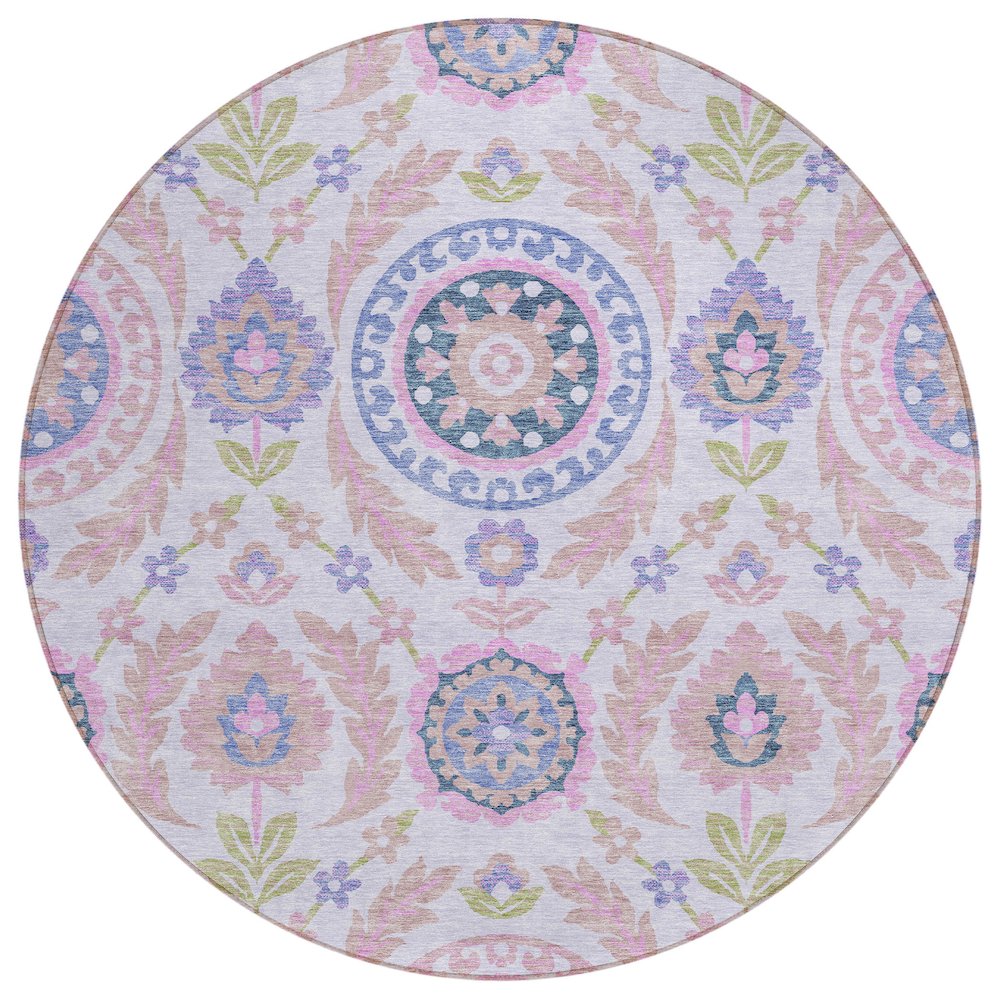 Chantille ACN751 Pink 8' x 8' Rug. Picture 1
