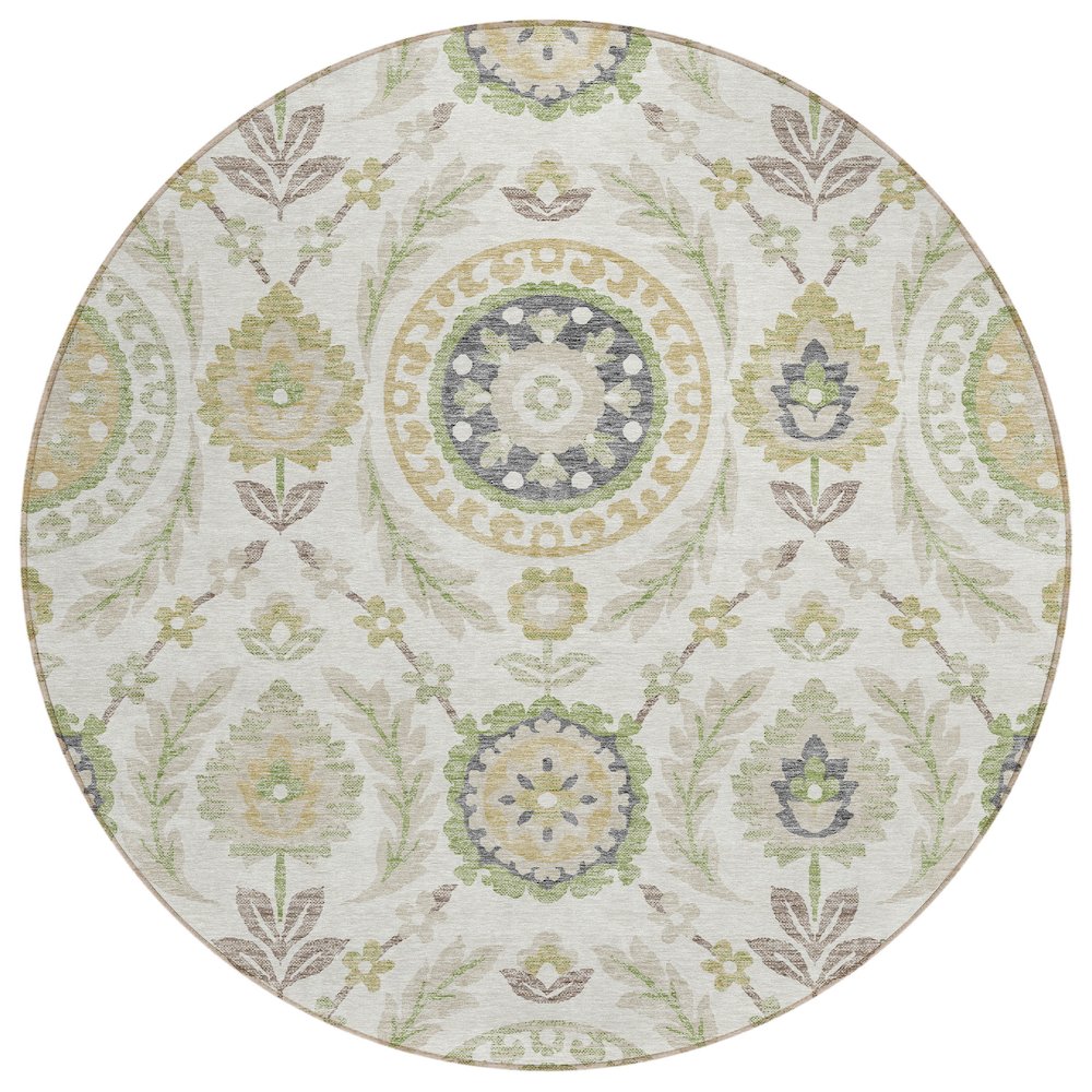Chantille ACN751 Ivory 8' x 8' Rug. Picture 1