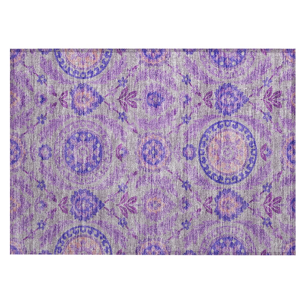 Chantille ACN751 Purple 1'8" x 2'6" Rug. Picture 1