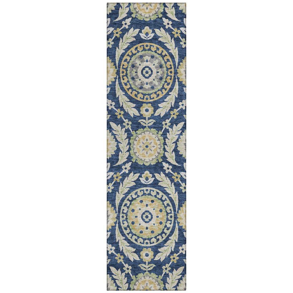 Chantille ACN751 Blue 2'3" x 7'6" Rug. Picture 1