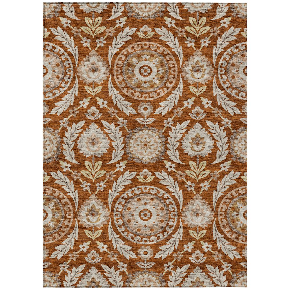 Chantille ACN751 Orange 2'6" x 3'10" Rug. Picture 1