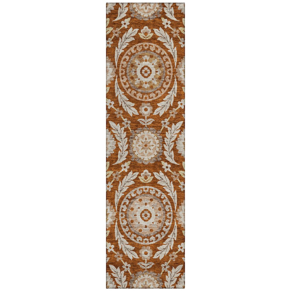 Chantille ACN751 Orange 2'3" x 7'6" Rug. Picture 1