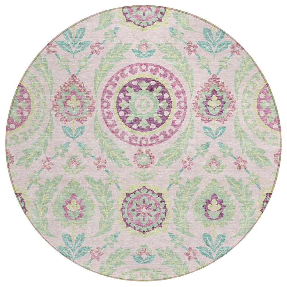 Chantille ACN751 Pink 8' x 8' Rug. Picture 1