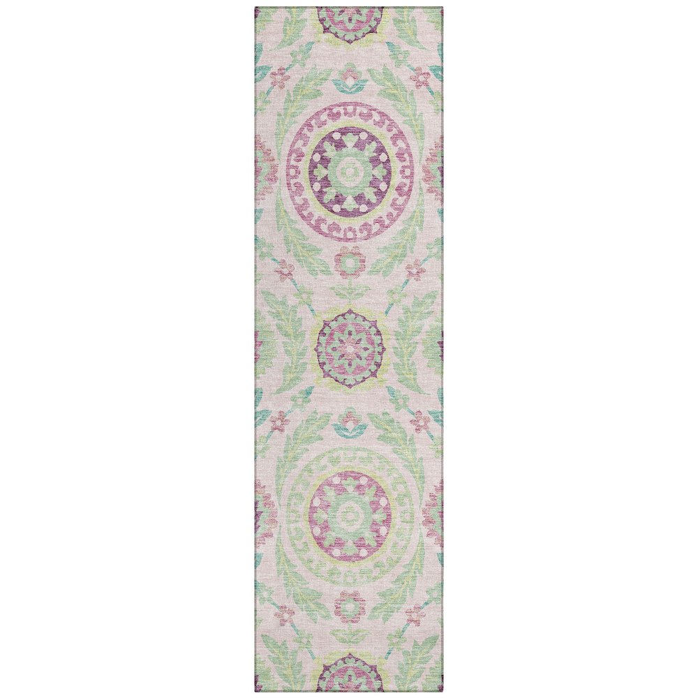 Chantille ACN751 Pink 2'3" x 7'6" Rug. Picture 1