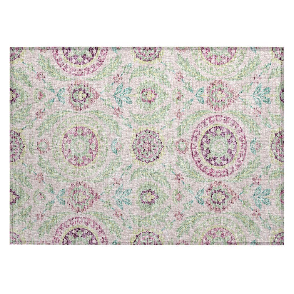 Chantille ACN751 Pink 1'8" x 2'6" Rug. Picture 1