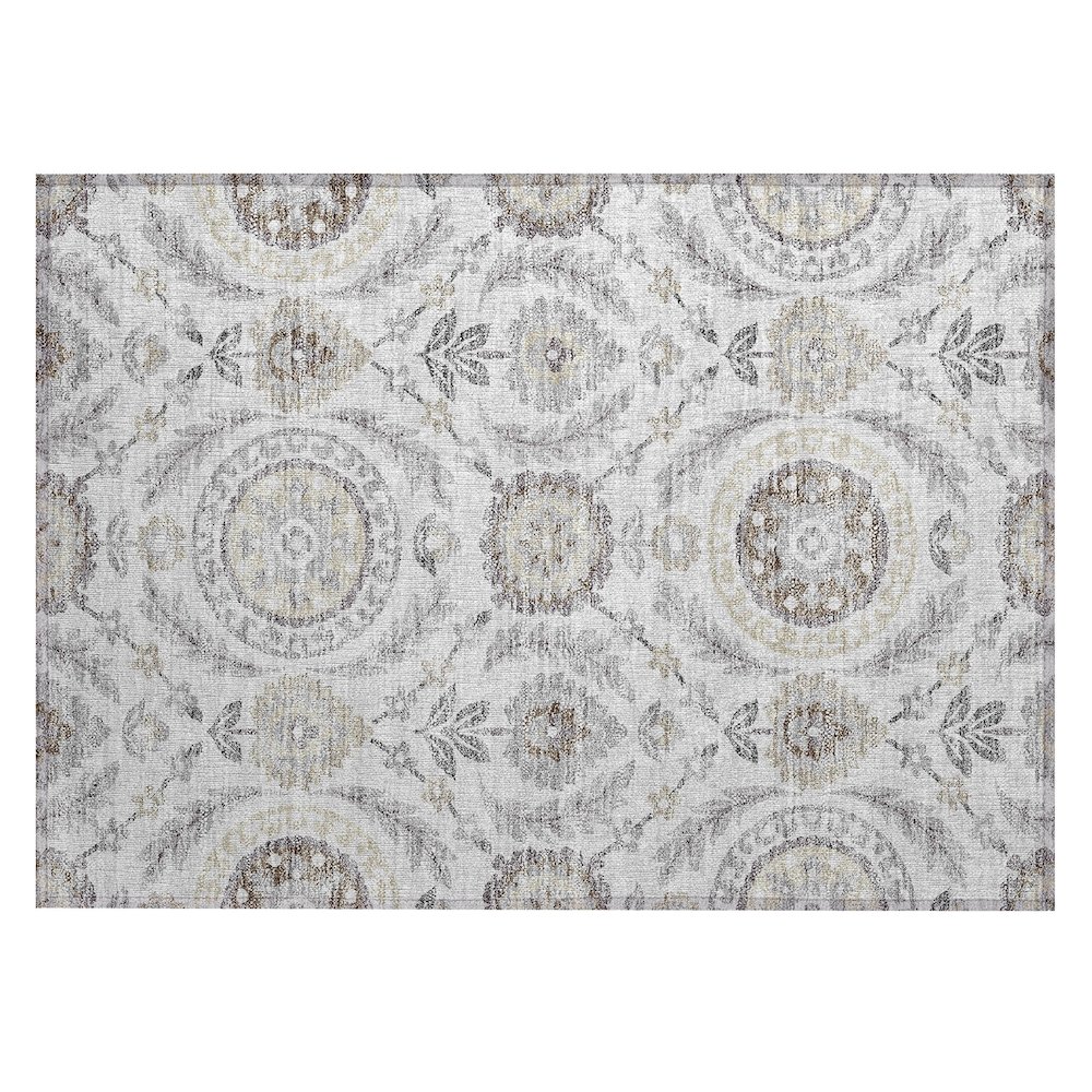 Chantille ACN751 Gray 1'8" x 2'6" Rug. Picture 1