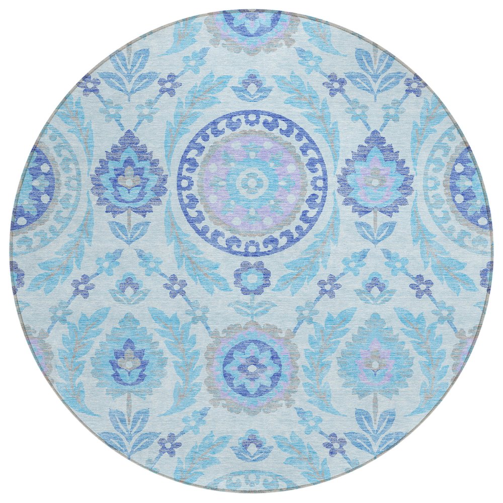 Chantille ACN751 Blue 8' x 8' Rug. Picture 1