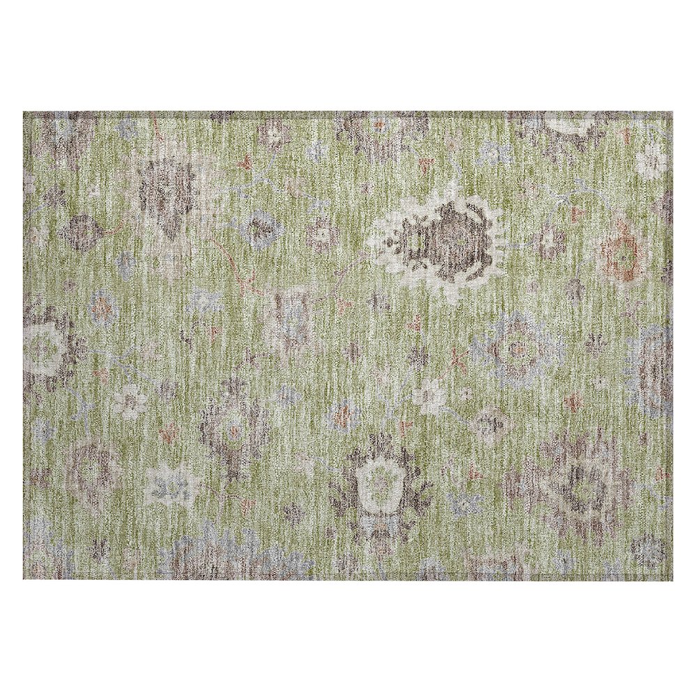 Chantille ACN753 Green 1'8" x 2'6" Rug. Picture 1