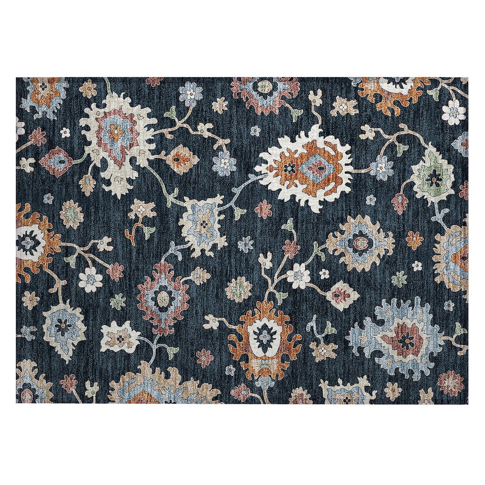 Chantille ACN753 Black 1'8" x 2'6" Rug. Picture 1