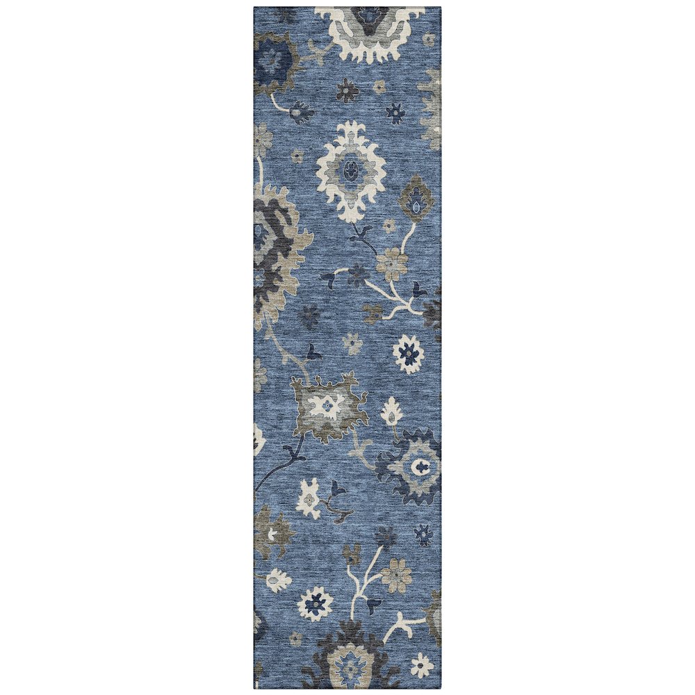 Chantille ACN753 Blue 2'3" x 7'6" Rug. Picture 1