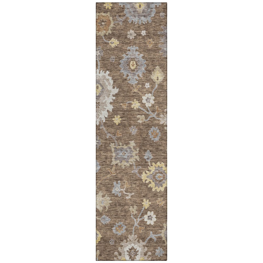 Chantille ACN753 Brown 2'3" x 7'6" Rug. Picture 1
