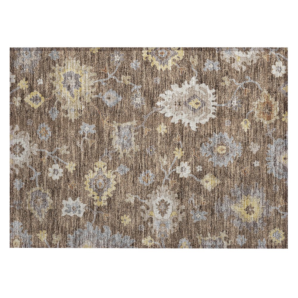 Chantille ACN753 Brown 1'8" x 2'6" Rug. Picture 1