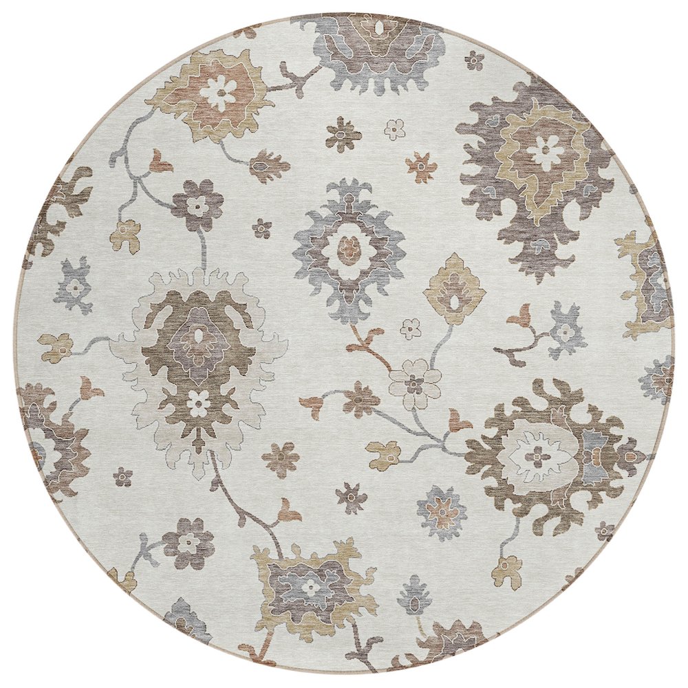 Chantille ACN753 Ivory 8' x 8' Rug. Picture 1