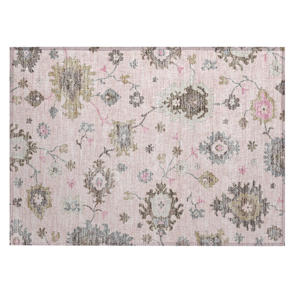 Chantille ACN753 Pink 1'8" x 2'6" Rug. Picture 1