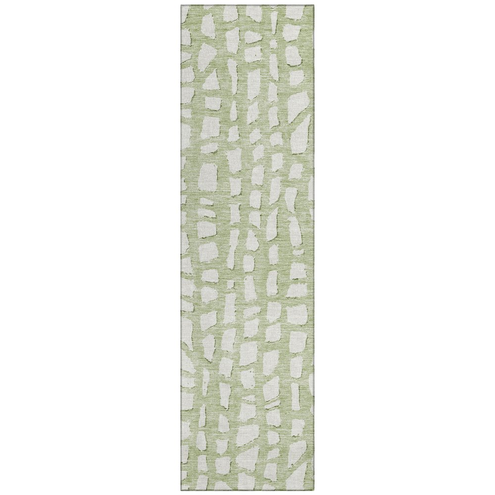 Chantille ACN754 Green 2'3" x 7'6" Rug. Picture 1