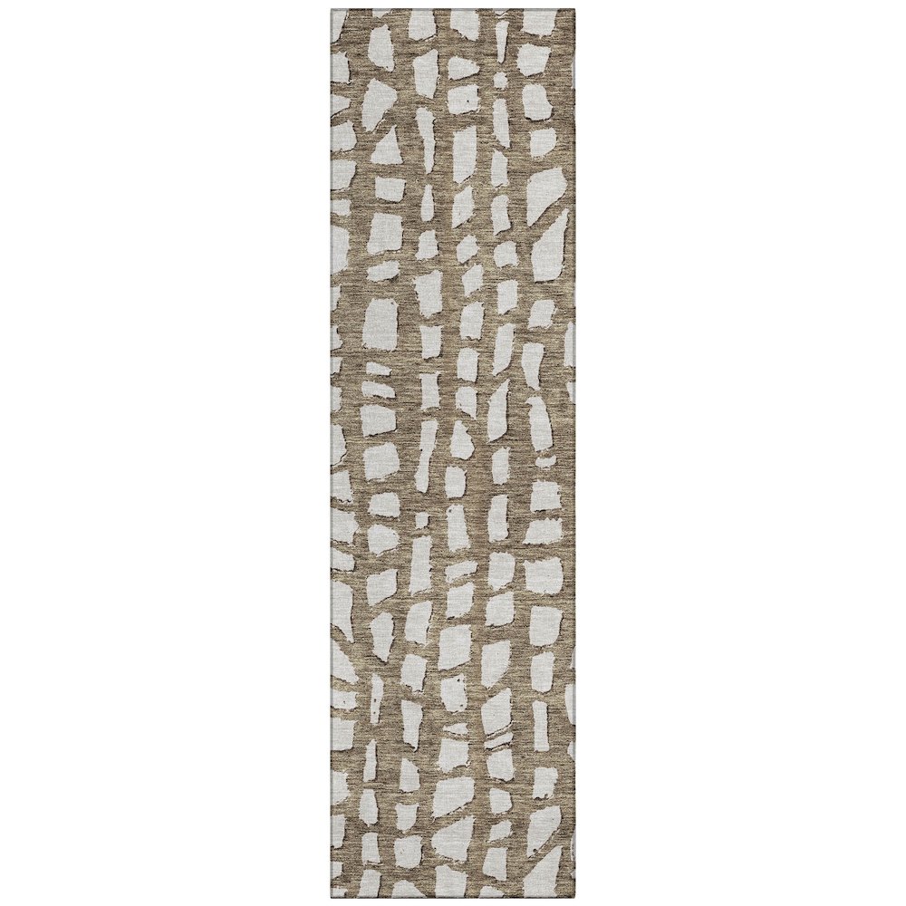 Chantille ACN754 Brown 2'3" x 7'6" Rug. Picture 1