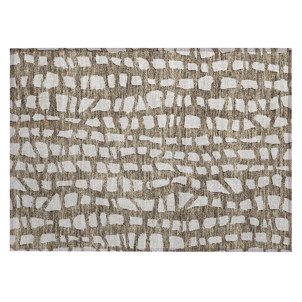 Chantille ACN754 Brown 1'8" x 2'6" Rug. Picture 1