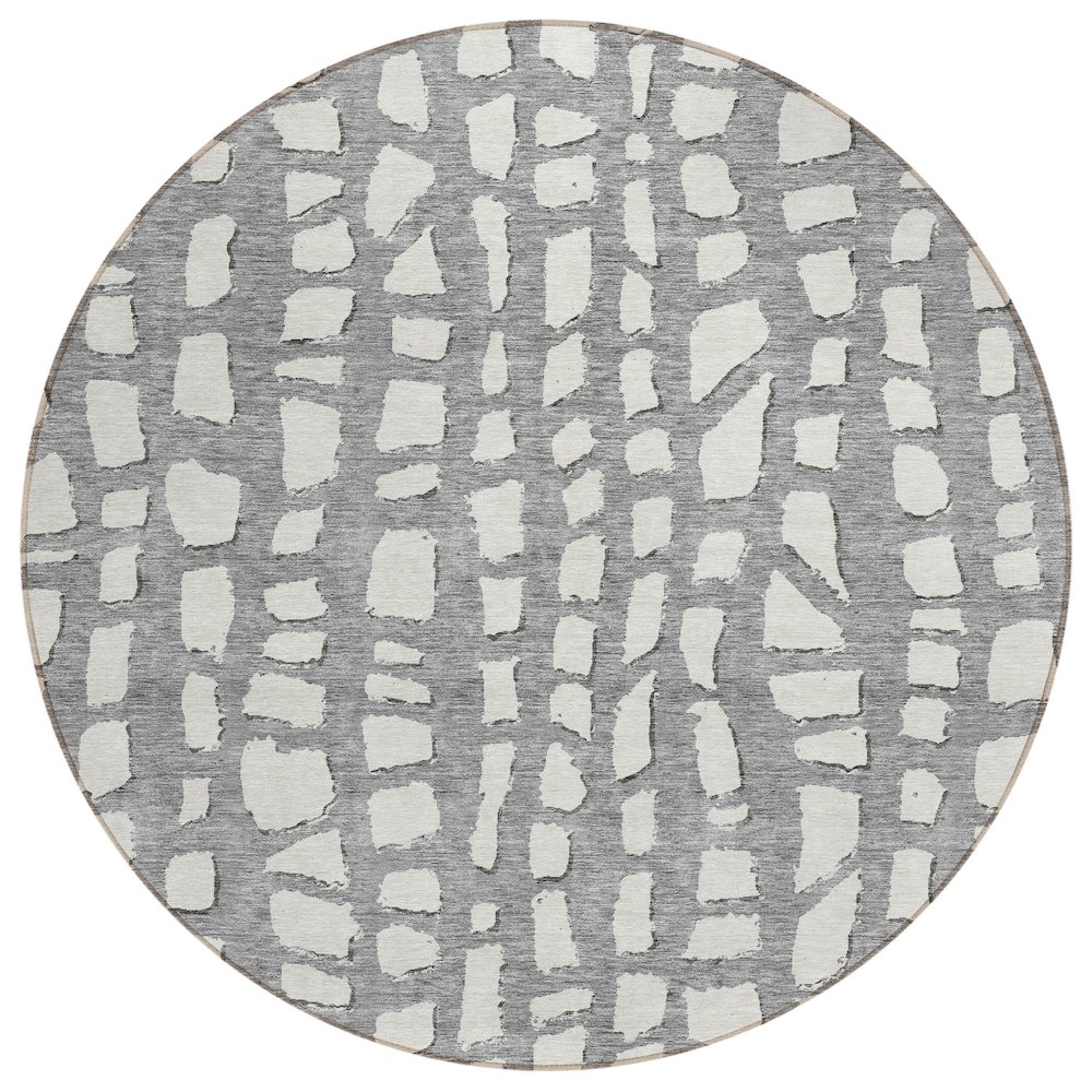 Chantille ACN754 Gray 8' x 8' Rug. Picture 1