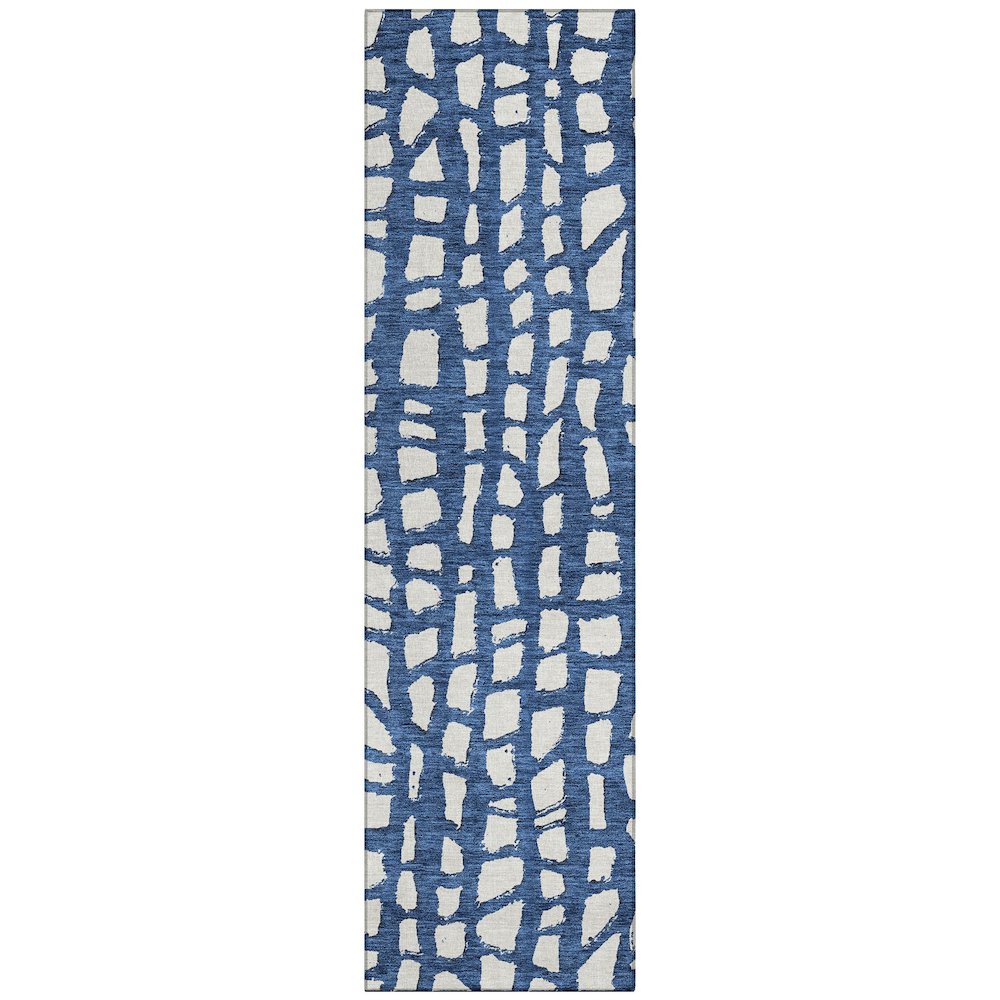 Chantille ACN754 Blue 2'3" x 7'6" Rug. Picture 1