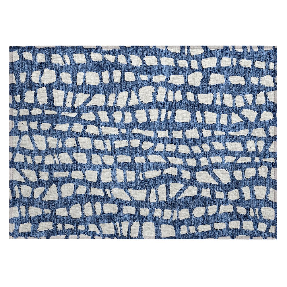 Chantille ACN754 Blue 1'8" x 2'6" Rug. Picture 1