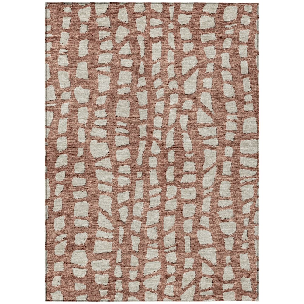 Chantille ACN754 Orange 2'6" x 3'10" Rug. Picture 1