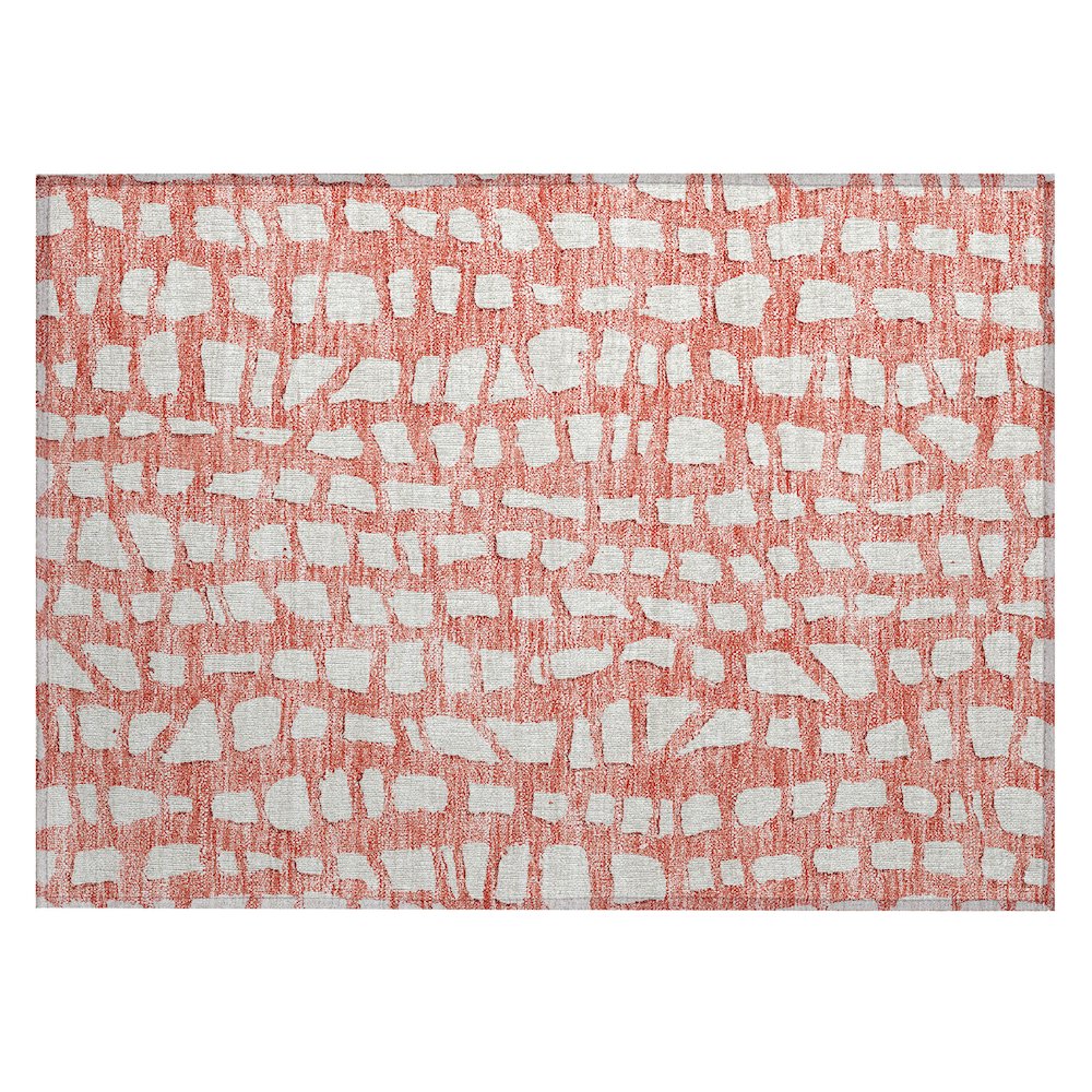 Chantille ACN754 Orange 1'8" x 2'6" Rug. Picture 1