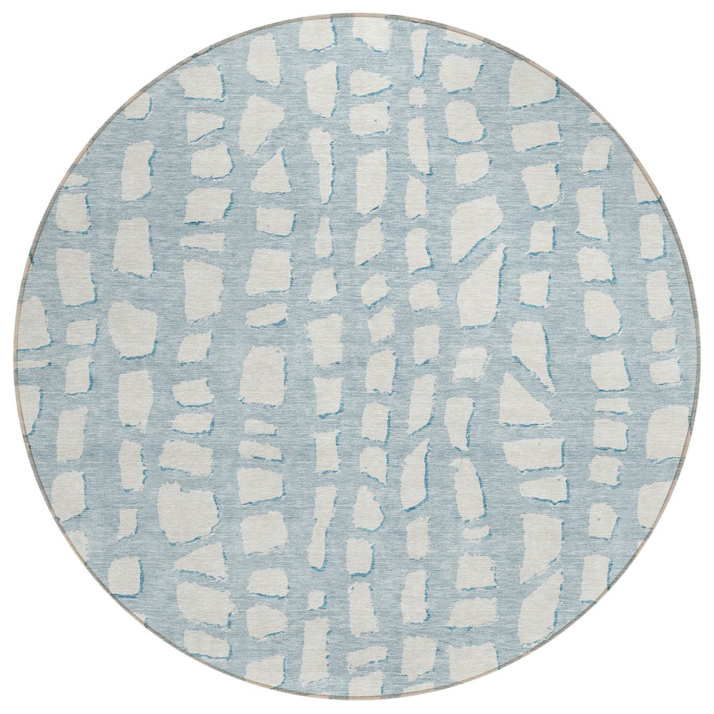 Chantille ACN754 Blue 8' x 8' Rug. Picture 1