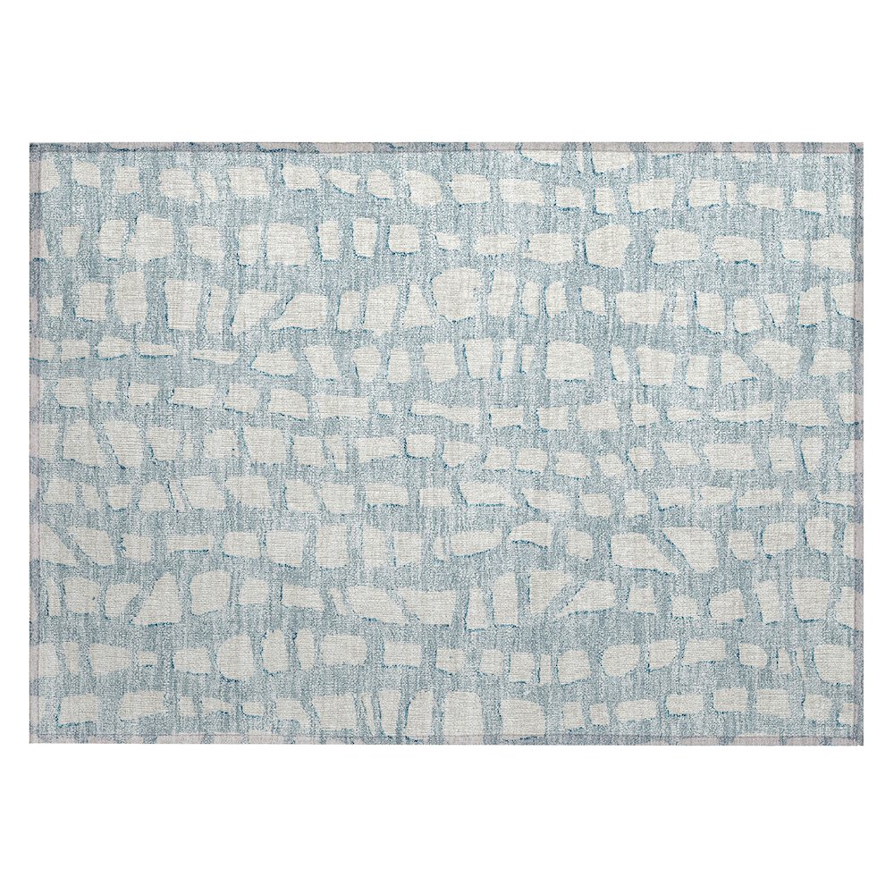 Chantille ACN754 Blue 1'8" x 2'6" Rug. Picture 1