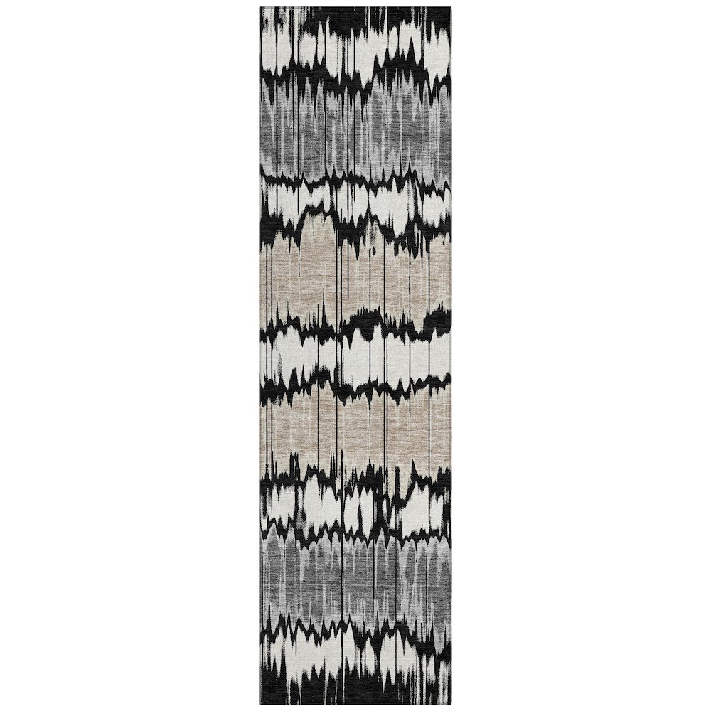 Chantille ACN755 Black 2'3" x 7'6" Rug. Picture 1