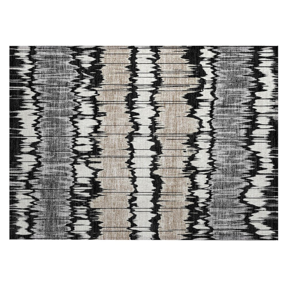 Chantille ACN755 Black 1'8" x 2'6" Rug. Picture 1