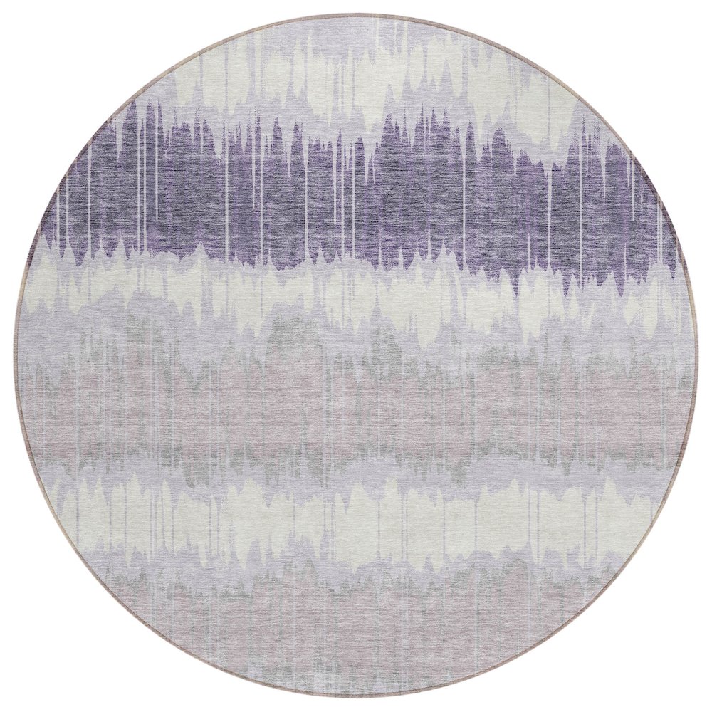 Chantille ACN755 Purple 8' x 8' Rug. Picture 1